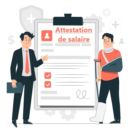 Que faire si l'employeur tarde a envoyer l'attestation de salaire