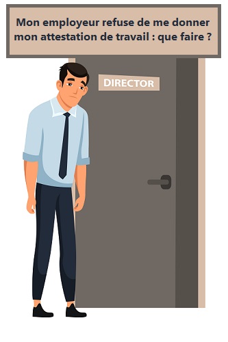 Mon employeur refuse de me donner mon attestation de travail