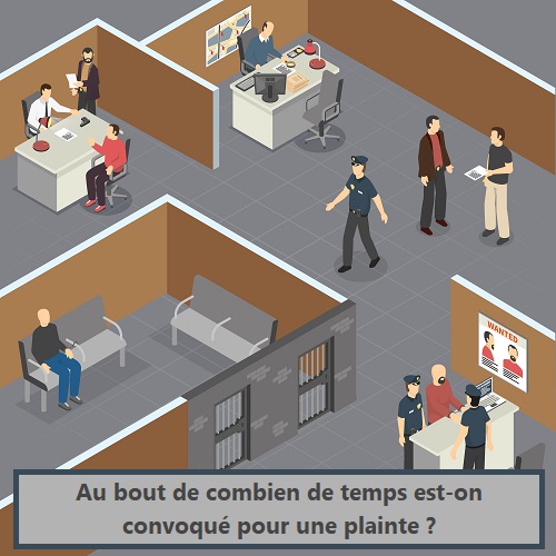 convocation après plainte : délais 2025