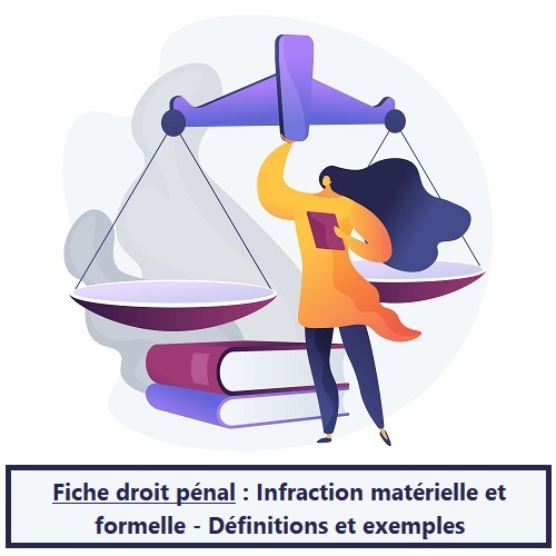 Infraction matérielle et formelle