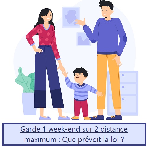 Garde 1 week-end sur 2 distance maximum