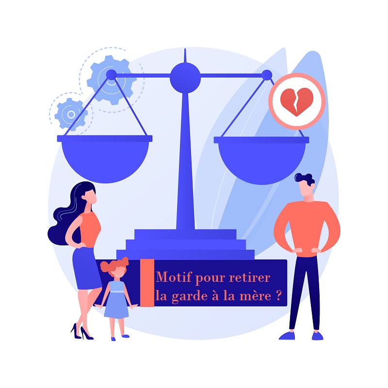 Quel motif pour enlever la garde à une mère ?