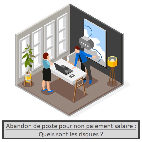 Abandon de poste pour non paiement salaire