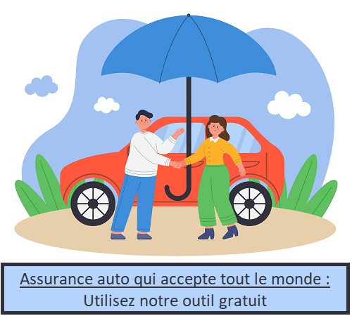 Assurance auto qui accepte tout le monde