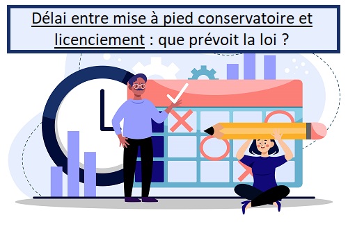 Délai entre mise à pied conservatoire et licenciement