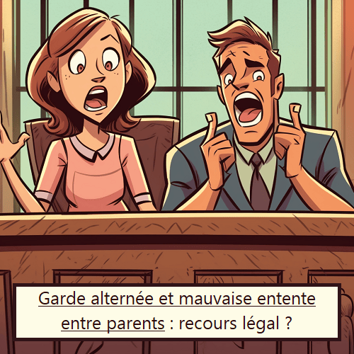 Garde alternée mauvaise entente entre parents