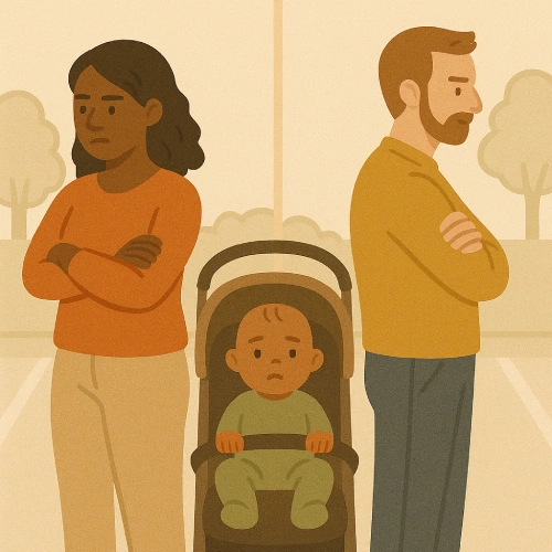 Parents séparés et refus de communication